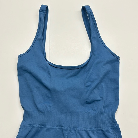 FP Movement Free People Good Karma Onesie Blue M/L NWOT - Picture 2 of 8